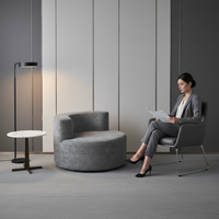 Fauteuil convertible inclinable compressible, chaise d'appoint moderne en velours, canapé-lit pour salon de villa