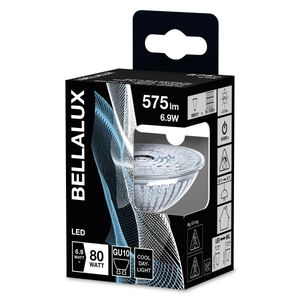 Bombilla LED Bellalux GU10 PAR16 6.9W Luz Fría Diurna 6500K 36 Grados Base de Vidrio Alimentación CA - Product Image 5