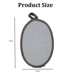 Toalla de Baño Exfoliante de Luffa Natural Pura, Toalla de Baño Japonesa de Luffa, Exfoliante Natural para la Espalda, Exfoliante Ovalado para Uso Doméstico - Product Image 3