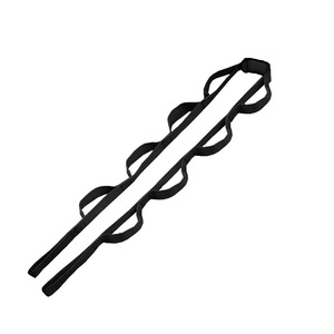 Correa de Yoga y Pilates Negra de Alta Elasticidad, Equipo de Yoga para Esculpir el Cuerpo, Unisex, Portátil, Plegable, Multifuncional - Product Image 2