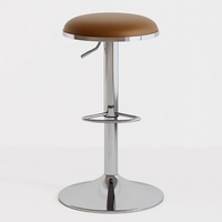 Chaise de bar légère de luxe à haute sensation Tabouret de levage ménager en métal au design moderne Chaise haute pour tabouret de bar Table d'îlot