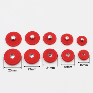 <strong>Custom</strong> Fabric Covered <strong>Button</strong> for Clothing | Two Parts Sew on Brass Metal <strong>Snap</strong> <strong>Button</strong> for Garments and Accessories - Product Image 4