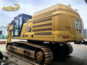 2022년형 캐터필러 350 355 중장비 50톤 크롤러 트랙호 굴삭기 5022시간 고성능 중고 엔진 PLC - Product Image 3