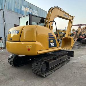 Excavatrice Komatsu PC70 d'occasion du Japon à prix avantageux, 7 tonnes, avec moteur et pompe hydrauliques, modèle 2024, d'origine japonaise - Product Image 5