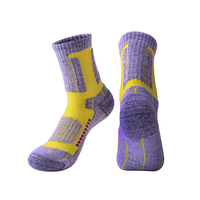 Chaussettes de Ski chauffantes en laine mérinos, chaussons de couleur, moulants, nouveau Type, offre spéciale,