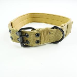 Collar Táctico Simple de Nailon Resistente al Agua para Perro, Ajustable, para Entrenamiento al Aire Libre, K9 con Anillo en D, Duradero, Verde - Product Image 2