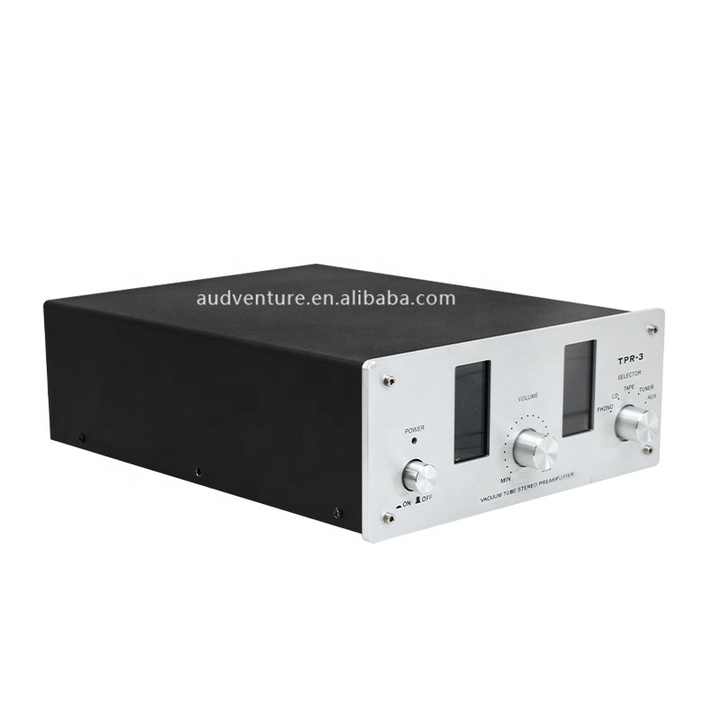 Preamplificatore A Tubi Dynavox TPR-3 - Colore Nero, Dimensioni 29x37.7x12cm, Peso 4.45kg - Foto 3