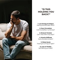 Huile de massage aux herbes pour hommes, extrait de racine de maca et de ginseng, biologique, végétalienne, sans cruauté, sans parfum, huile essentielle pour la vitalité masculine