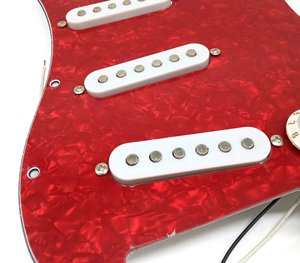 Venta al por mayor directa de fábrica: Conjunto de pastillas de guitarra ST de 3 capas, tres pastillas de bobina simple con componente de placa de circuito - Product Image 3
