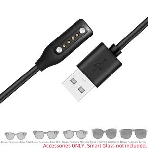 Adaptateur de chargeur de lunettes intelligentes Câble de charge Fil pour cadres <span class=keywords><strong>Bose</strong></span> Alto S M L Rondo Soprano Ténor Adaptateur magnétique <span class=keywords><strong>portable</strong></span> - Product Image 2