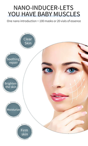 Máquina de Belleza de Moda No Invasiva con Luz de Depuración de Agua, Reafirmante de la Piel, Vibración Iónica, Hidratante, Eliminador de Arrugas, Masajeador con Rodillo - Product Image 2