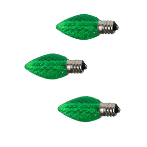 C7 SMD <span class=keywords><strong>LED</strong></span> màu xanh lá cây nhiều màu trang bị thêm bóng đèn giáng sinh chuỗi Ánh sáng thay thế bóng đèn - Product Image 1