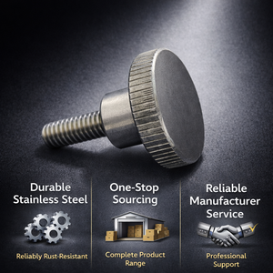 Винт с накаткой DIN 464, с прорезным шлицем, из нержавеющей стали с цинковым покрытием, M2 - Product Image 1