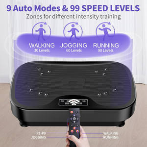 Wellshow Sport Vibration Plate Ejercicio Machine9 Modos Entrenamiento de todo el cuerpo Vibrating Fitness Platform para perder peso y dar forma - Product Image 4