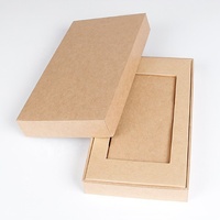Étui de téléphone portable en papier kraft à impression personnalisée, boîte d'emballage en papier pour téléphone