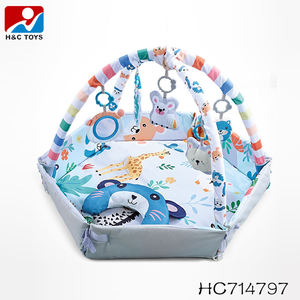 Couverture en coton Shell bébé <span class=keywords><strong>tapis</strong></span> de couchage support de fitness doux jouets suspendus <span class=keywords><strong>tapis</strong></span> d'activité pour enfants - Product Image 5