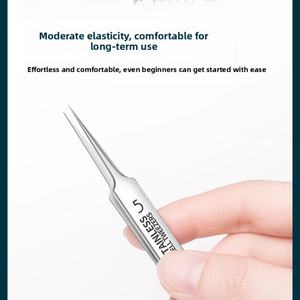 Kit de pinces à points noirs et extracteurs d'acné, style salon de beauté, qualité industrielle, manche en plastique, garantie 1 an - Product Image 5