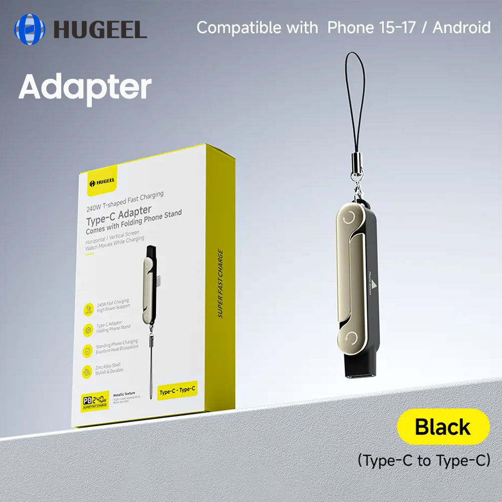 Adaptateur de support pliable noir