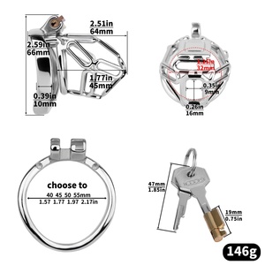 Juguetes Sexuales FRRK para Hombres, Cinturón de Castidad Masculino en Oferta, Jaula para Pene, Anillos para Pene, Cinturón de Castidad, BDSM, Bondage - Product Image 3
