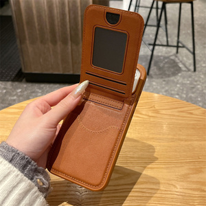 Custodia di Lusso Pieghevole in Pelle PU con Scomparti Multipli per Carte per <span class=keywords><strong>iPhone</strong></span> 17 Air 12 13 <span class=keywords><strong>14</strong></span> 15 16 18 <span class=keywords><strong>Pro</strong></span> Max, <span class=keywords><strong>Cover</strong></span> Antiurto con Porta Carte - Product Image 5
