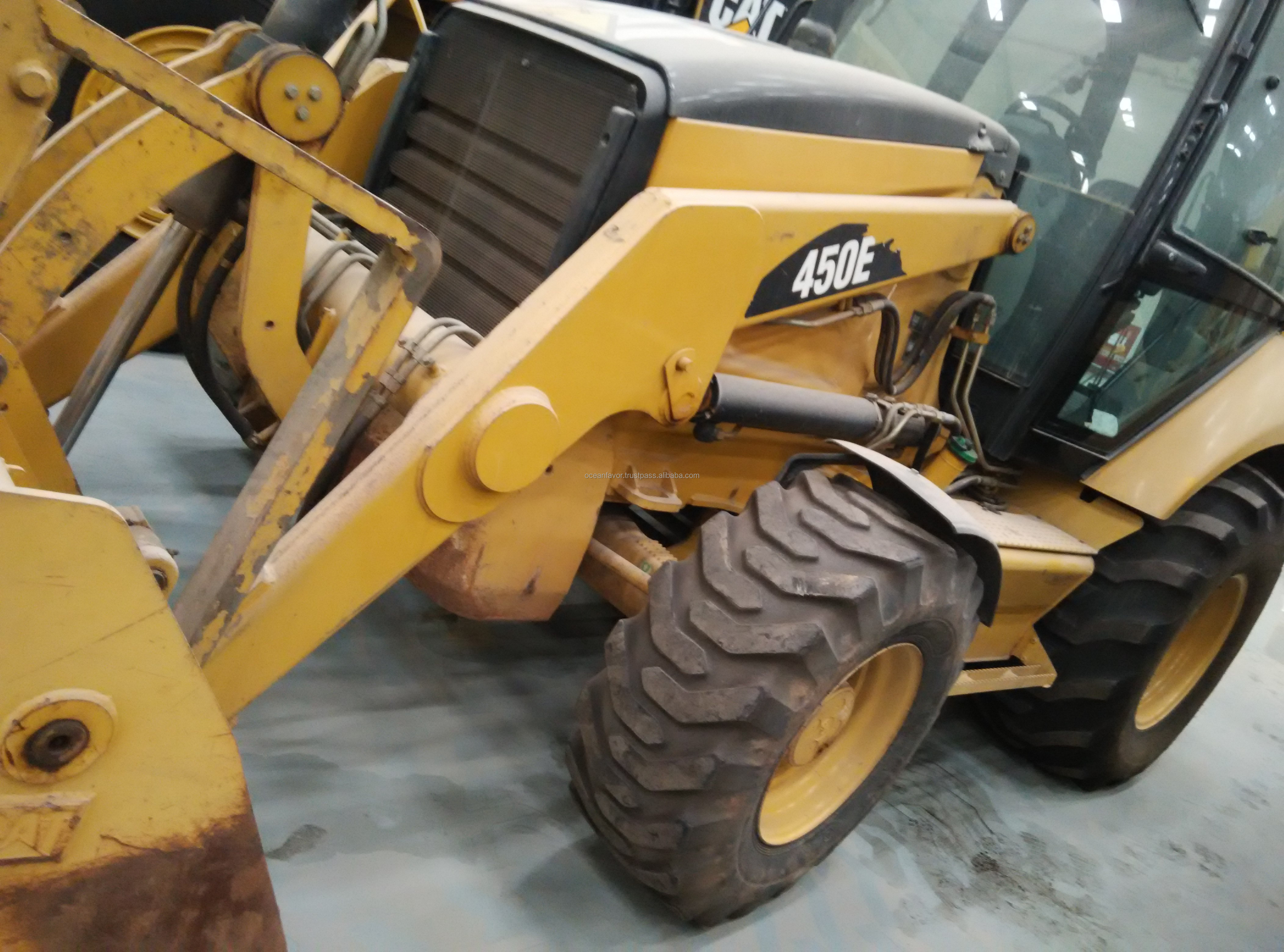 (未使用･未開封品)　プラッツ DM85263 1/87 Cat 450E バックホーローダ 0pbj0lf 85263 1/87 Caterpillar 450E Backhoe Loader | Action Toys