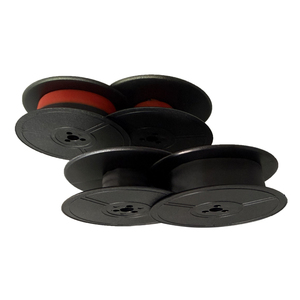 GR1 Groupe 1 Double Bobines Noir/Rouge Compatible Encre pour <span class=keywords><strong>Machine</strong></span> <span class=keywords><strong>à</strong></span> <span class=keywords><strong>Écrire</strong></span> 13mm 10 Mètres 1001FN DIN32755 <span class=keywords><strong>Rubans</strong></span> pour Imprimante - Product Image 1