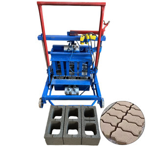 Trung Quốc 2-45 Hướng dẫn sử dụng máy làm gạch di động nhỏ Máy làm khối di động - Product Image 1