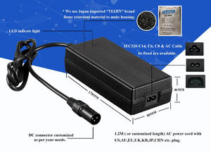 <span class=keywords><strong>Chargeur</strong></span> de <span class=keywords><strong>batterie</strong></span> pour drone robot 48V 2A 3A 5A 200W 300W, certifié CE GS UL KCC SAA PSE pour vélos électriques, adaptateur secteur personnalisé pour <span class=keywords><strong>batterie</strong></span> 48V - Product Image 5