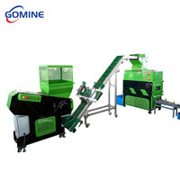 Système complet de granulation de cuivre avec broyeur à un seul arbre, convoyeur, granulateur de cuivre, système de dépoussiérage et ligne de production de récupération de granulés de fil de cuivre