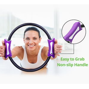 <span class=keywords><strong>Anneau</strong></span> <span class=keywords><strong>Pilates</strong></span> Logo Personnalisé 12 Pouces Cercle Magique <span class=keywords><strong>Anneau</strong></span> De Yoga Tonifiant Cuisses Abs Équipement Exercice Entraînement Fitness Anneaux Pour Jambes <span class=keywords><strong>Bras</strong></span> - Product Image 3