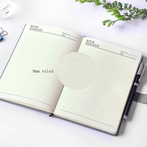 High Quality A5 PU Leather Hardcover <b>Journal</b> Notebook Thermal Binding 100 Sheets Magnetic Closure Embossed Logo Digital Printing - Product Image 2