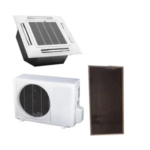 24000btu/3HP Power Saving Hybrid Split Central Solar Air Conditioning Ceiling Cassette Type Solar Air Conditioner