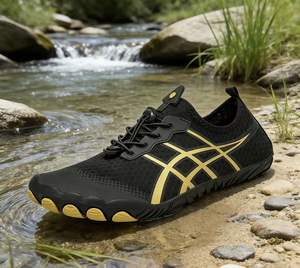 Chaussures de randonnée d'extérieur à cinq doigts <span class=keywords><strong>en</strong></span> toile et caoutchouc pour la plage, la marche aquatique, <span class=keywords><strong>le</strong></span> trekking, <span class=keywords><strong>le</strong></span> cyclisme (non pêche) - Product Image 6