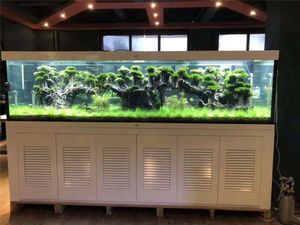 Tùy Chỉnh Kích Thước Lớn Bể Cá Xe Tăng Pha Lê Sắt Thấp Siêu Trắng Rõ Ràng Thủy Tinh Bể Cá Nước Muối Bể Cá - Product Image 3