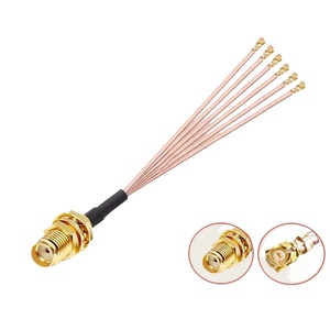 SMA nữ để U.FL đa đầu cáp SMA để IP1 2 3 4 5 6 8 cách cáp 4G Wifi Antenna Pigtail mở rộng RF rg178 Cáp - Product Image 1