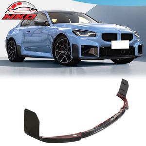 Protector de Parachoques Delantero para BMW G87 M2 2023-2025, Alerón M Performance de 3 Piezas, Difusor de Fibra de Carbono, Protector de Mentón - Product Image 1