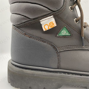 LXG, botas de seguridad de suela de goma Goodyear duraderas para leñador superventas, zapatos de seguridad estándar SA para hombre de corte medio HSB226 - Product Image 6
