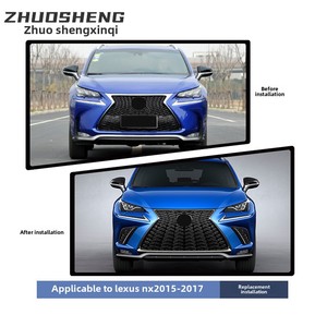 For NX 2018 Sport Bodykit Modification <b>Set</b> ABS Front & Rear Bumper Assembly Exhaust Cut-Outs Position-New Condition NX New - Product Image 2