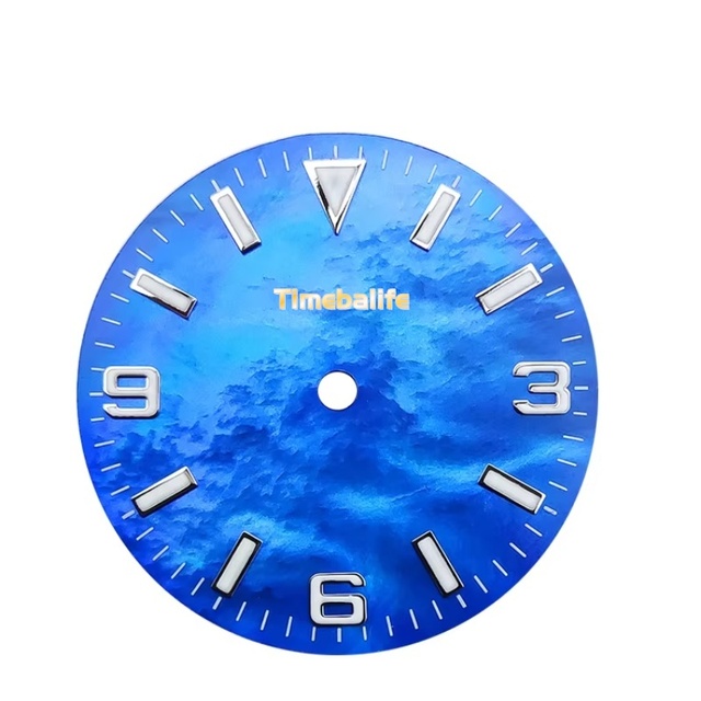 Genuine Mother Pearl Watch Dial OEM/ODM Manufacturer Custom Colors Patterns for High-End Watches Timebalife Brand Model TBL-D3