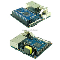 Banana Pi BPI-M2S, 4GB de RAM, 16GB, EMMC S922x, WiFI integrado, BT, módulo PoE, cámara MIPI DSI, pantallas de desarrollo, placas Banana Pi M2S
