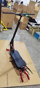 Repuesto para Patinete Eléctrico de 10 y 11 Pulgadas, Resorte de Amortiguación Tipo C de 135 mm y 150 mm de Apertura, Marco Plegable para Patinete Eléctrico con Guardabarros - Product Image 5