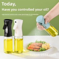 Botol Minyak/Bumbu Kaca Borosilikat Tinggi Grosir Desain Minimalis Modern Tekanan Injeksi Bahan Bakar Kapasitas 201-300ml 200g