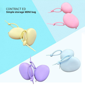 Dễ Thương Lưu Trữ Di Động <span class=keywords><strong>Mini</strong></span> Silicone Trang Điểm Không Thấm Nước Túi Túi Cho Du Lịch - Product Image 3