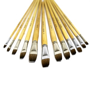Forniture artistiche di vendita diretta <span class=keywords><strong>Set</strong></span> di <span class=keywords><strong>pennelli</strong></span> <span class=keywords><strong>per</strong></span> capelli donnola <span class=keywords><strong>pittura</strong></span> a <span class=keywords><strong>olio</strong></span> 6 pezzi/<span class=keywords><strong>set</strong></span> - Product Image 2