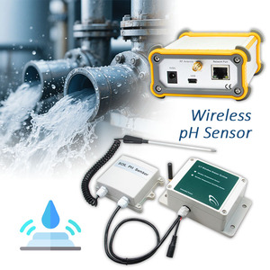 Sonde de qualité de l'eau avec électrode d'analyse, contrôleur sans fil RS485, capteur de conductivité électrique (EC) et de pH - Product Image 4