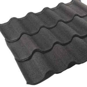 Curved Stone Coated Metal Roof Tile Anti Corrosion Roofing Material for Villa <strong>Roo</strong> - Product Image 5