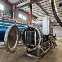 Nieuwe automatische retortmachine sterilisator zakjes voedsel autoclaaf voor restaurantgebruik