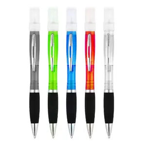 2-1 multifunction logo custom alcohol hand sanitizer bottle perfume empty spray pen