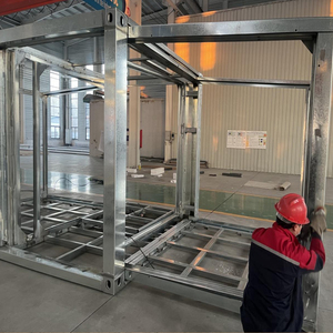 บ้านสำเร็จรูปขนาด 40 ฟุต 3 ห้องนอน บ้านวิลล่าขนาดเล็กแบบกำหนดเอง บ้านเคลื่อนที่แบบแคปซูล อาคารสำนักงาน ห้องนั่งเล่น ดีไซน์ทันสมัย - Product Image 3