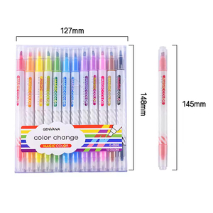 Marcadores Resaltadores Multicolores en Oferta, con Punta de Pincel y Embalaje Suelto, de Alta Calidad para Uso en Oficina y Escuela - Product Image 4